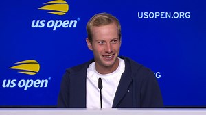 US Open | Van de Zandschulp geeft les in het uitspreken van zijn naam