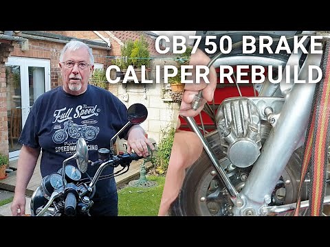 Honda CB750 Front Brake Caliper Refurbishment | Classic Motorcycle Brake Rebuild | Part 23