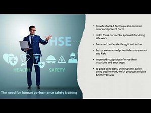 The Role of Human Performance Safety Training