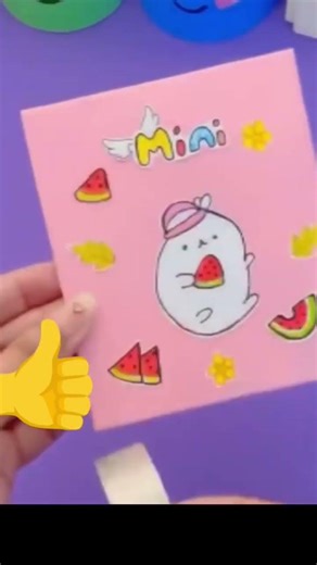 How to make 😘 mini notepad 📝