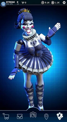 Stylized ballora Sister Location FNAF AR Workshop