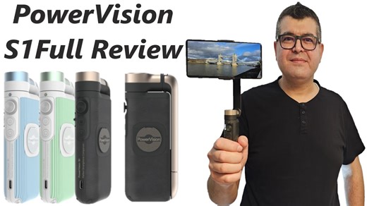 Do not buy any gimbal before watching this video - PowerVision S1