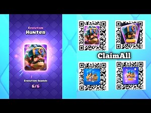 Clash Royale Freebie Claimed NEW QR Codes Evolution Shards All Working Redeem QR Codes 2025
