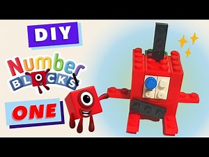 DIY NUMBERBLOCKS ONE || Lego build by Ghian