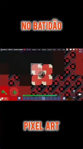 NO BATIDÃO Pixel Art in Bloxd.io 🔥