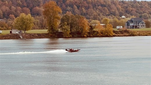 21K views · 261 reactions | Racing down the Ohio River Sunday afternoon. Talk about a brisk wind chill. ️  略 | Josh Fitzpatrick | Facebook