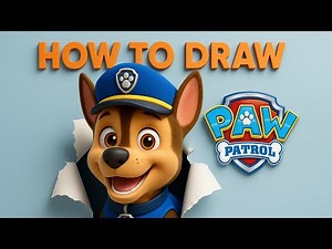 How to Draw Paw Patrol Step-by-Step | Easy Tutorial for Kids!