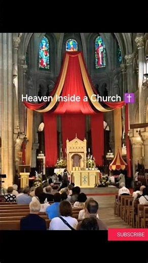 Heaven Inside a Church ✝️ #jesus #christmas #tranding #ytshorts