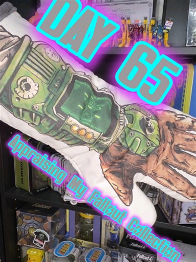 Day 65 Appraising my Fallout collection! A lot more lunch boxes on this shelf! We got John Fallout here, a custom flea i painted (poorly) 😉, and more! #fallout #day65 #johnfallout #fallout4 #falloutdaily