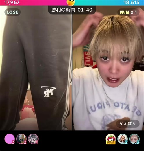 くれあちゃんの頭打ちエピソード