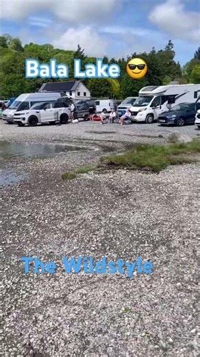 Bala lake with the camping crew 😎💙