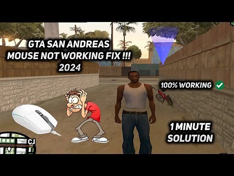 GTA SAN ANDREAS MOUSE NOT WORKING FIX !!! | Windows 10 / 11 | 2025