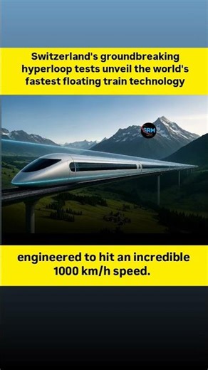 Swiss Hyperloop Achieves Record-Breaking 1,000 km/h Floating Train Speed