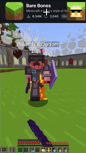 Would You Use This Minecraft PVP Texture Pack?