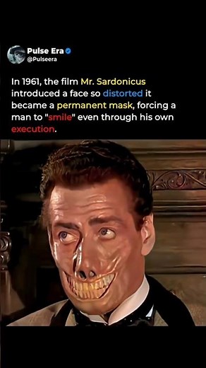 The Creepiest Smile in Movie History 😨 | The Terrifying Story of Mr. Sardonicus (1961) #shorts