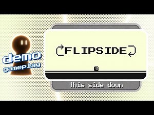 Flipside demo gameplay | This side down! 🔃