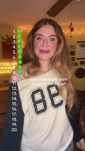 Test Your Knowledge: How Many Taylor Swift Songs Can You Identify?