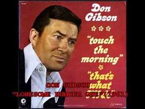 Don Gibson - Lonesome Number One (1961 Music Video) | #17 Country Song