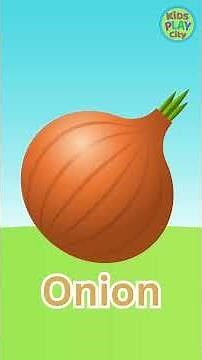 🥕 Learn Vegetables for Kids | Vegetable Names & Healthy Food for Children | Kids Play City 🌈