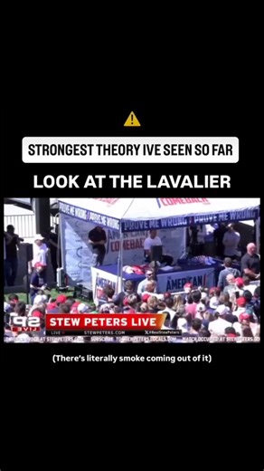 Mic terror on Instagram: "The old exploding mic trick ? 👀 ... #charliekirk #tylerrobinson #conspiracytheory #micterror #theops ..."