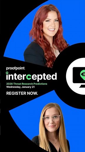 Proofpoint Intercepted: Your monthly intelligence drop