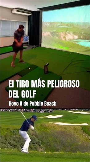 El tiro más peligroso del golf