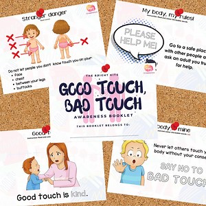 Buy Good Touch, Bad Touch A5 Printable Booklet | Child Abuse Prevention | Consent | Body Awareness | Homeschool | Preschool | Pre-k Online in India - Etsy