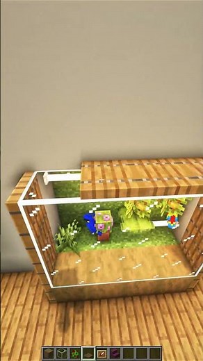Charming Parrot Cage for Your Minecraft Base #minecraftbuilding #tutorial #shorts