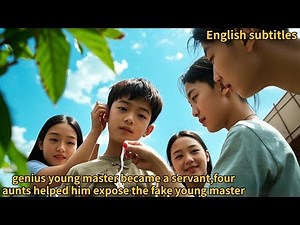 【ENG SUB】invisible wings chinese drama,genius young master became servant,Four aunts helped him