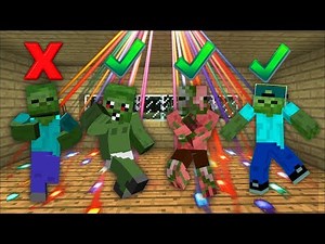 BABY ZOMBIE HAS A PARTY IN SMALL HOUSE IN MINECRAFT! MARK FRIENDLY ZOMBIE GETS ANGRY! Minecraft Mods