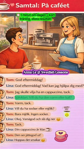 ✨ Bara 60 sekunder – gör din svenska bättre varje dag | Swedish Lessons