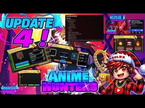 ⚔️ DEMON DISTRICT UPDATE! 🔥 Anime Hunters Simulator UPDATE 4 (Slayer Powers + Sword Fuse!)