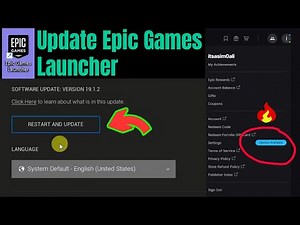 How To Update Epic Games Launcher