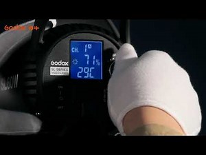 Godox SL60 LED video light - Product presentation and operation instruction