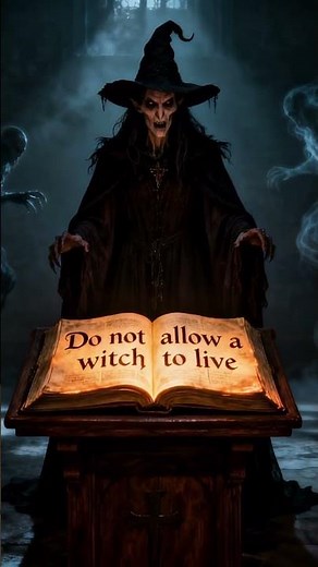 The Bible's Most Famous Command About Witches Explained! #shorts
