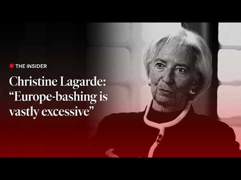 Christine Lagarde: “Europe-bashing is “vastly excessive” | The Economist