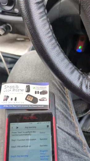 Key Programming Autel KM100 #autolocksmith #smartlockcylinder #carkeys #tunelock #smartphone #key