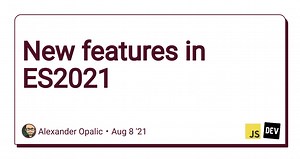 New features in ES2021