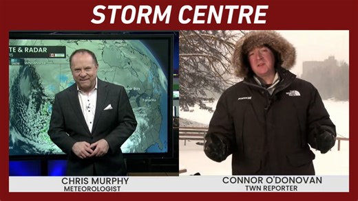 Storm centre: Winter storm on the Prairies