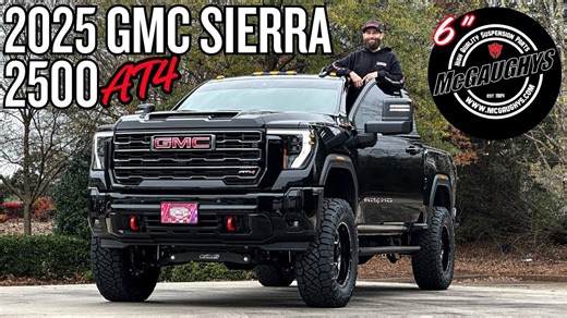 The ultimate look: 2025 GMC Sierra 2500 AT4 with lift and 37 inch tires