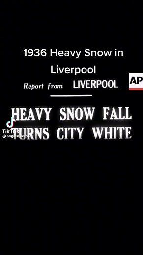 Heavy snow in liverpool 1936 #liverpoolcitycentre #stjohnsgardens | In my liverpool home