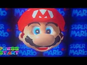 Super Mario 64 - Intro Screen (N64)