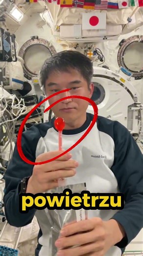 This is what drinking in space looks like! 🤯
