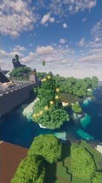 Tutorial Cara Membuat Pohon Natal Megah di Minecraft