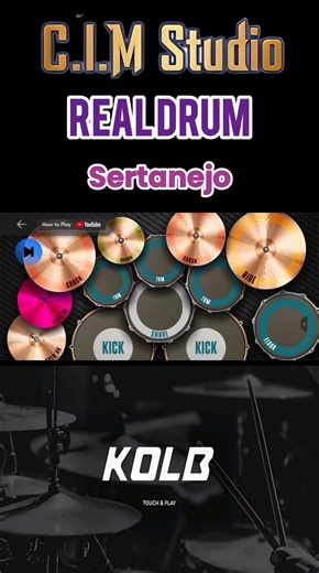 Sertanejo Learn To Play Drums #realdrum #drum #drums #drumtutorial #drumlessons #beginners