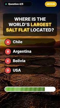 5 Quick Geography Questions To Test Your Brain! 🧠 #quiz #trivia #generalknowledge