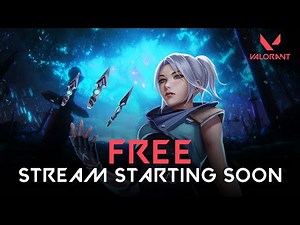 Valorant free stream starting soon template Non Copyright || Motion Cloud