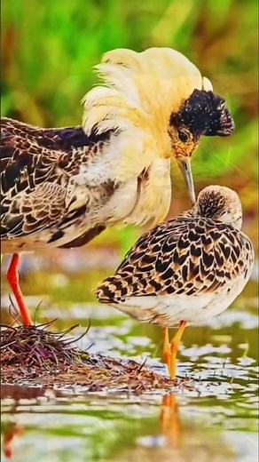 Ruff – The Dancing Bird of the Wetlands #animalshorts