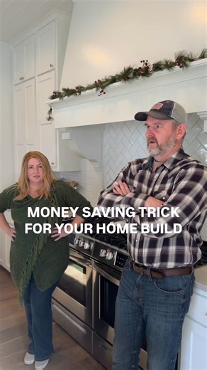Jessica | Old Barn Company | house plans + on Instagram: "Home Build Money saving tip: Want a pro kitchen without pro-level debt? Two 30” ranges > one fancy 48”range = More oven space, more burners, less $$$. Does the gas oven starter noise make you think of this song?"