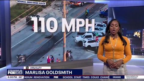 Corvette driver was going 110 mph before crash: FHP